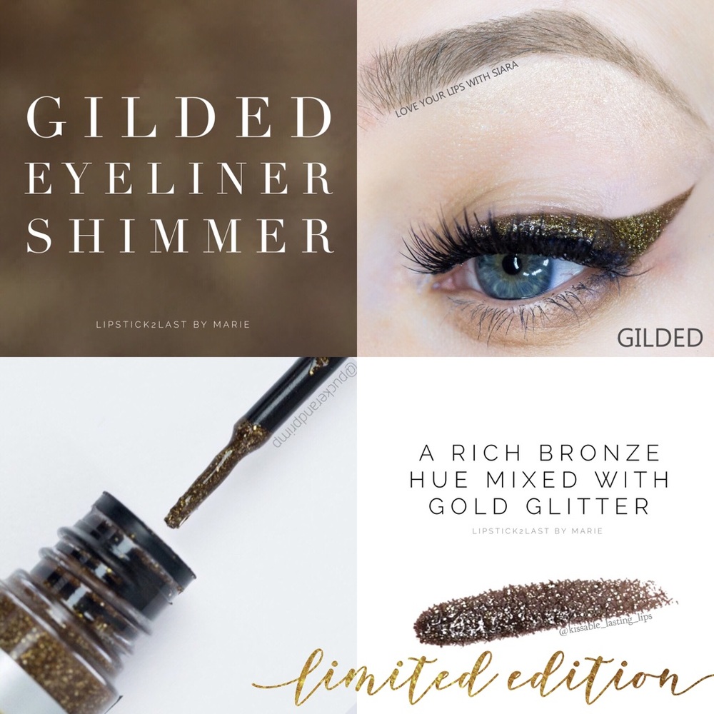 New and Sealed Gilded Eye-sense Liquid Eyeliner